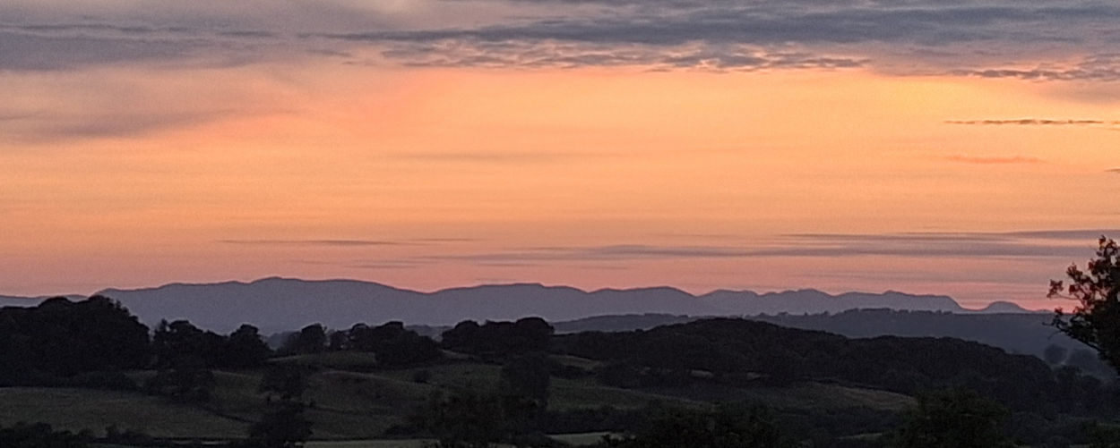 Camping Pods Near Kendal, Cumbria, Mountain View, Gatebeck