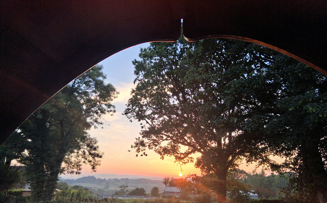 Camping Pods Near Kendal, Cumbria, Mountain View, Gatebeck